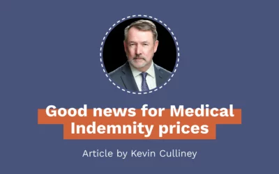 Good news for medical indemnity prices